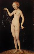 CRANACH, Lucas the Elder Venus (nn03) Sweden oil painting artist